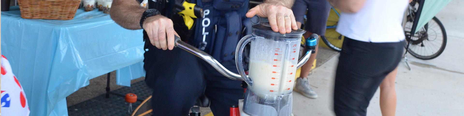 Smoothie Bike Blender