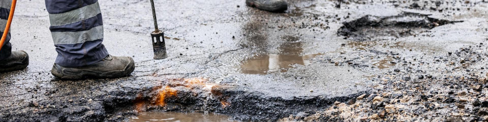 road repairs