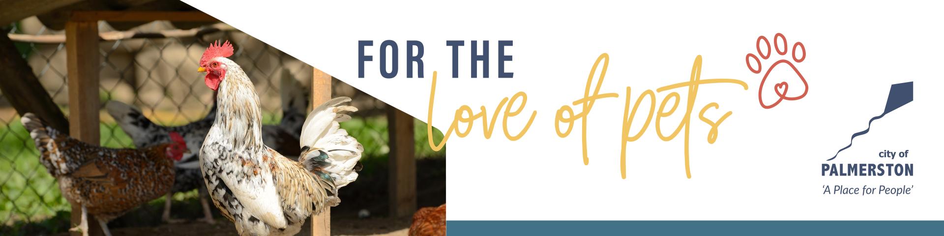For the love of pets banner image