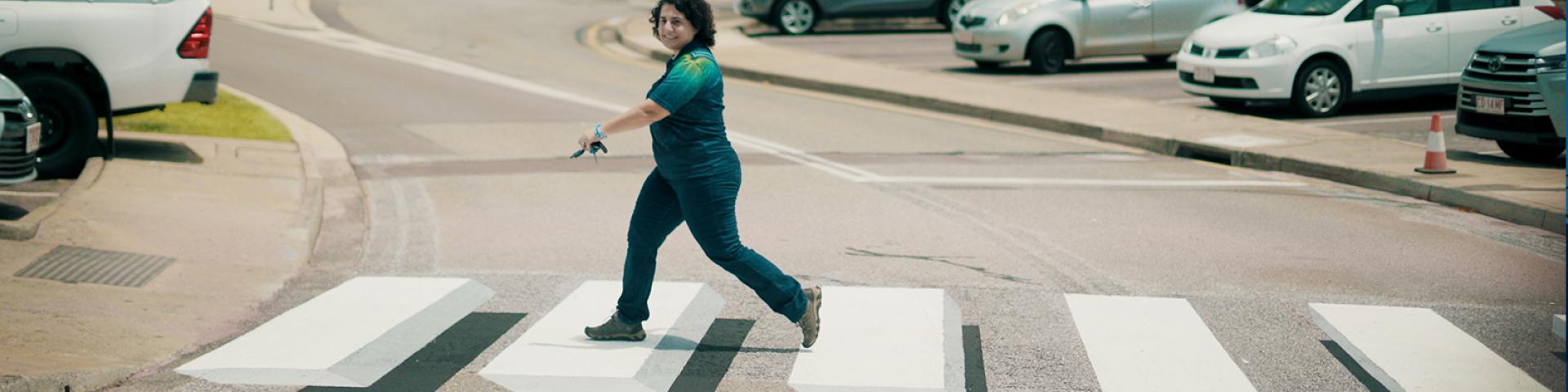 3D Pedestrian Crossing