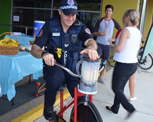 Smoothie Bike Blender