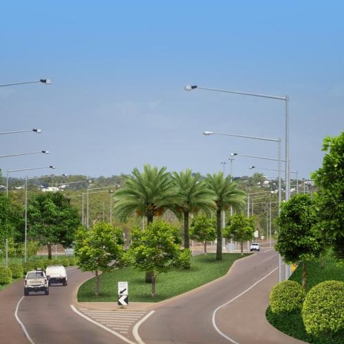 New entrance to Zuccoli