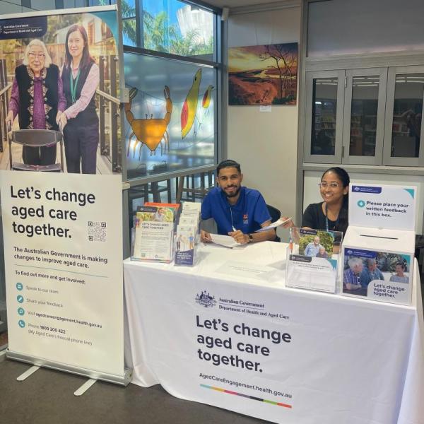 Information Hub at the Library
